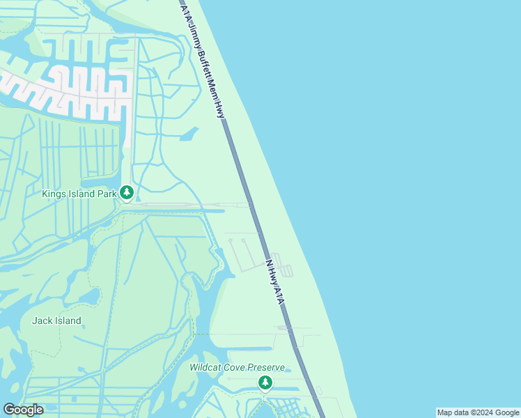 map of restaurants, bars, coffee shops, grocery stores, and more near 4100 Florida A1A in Fort Pierce