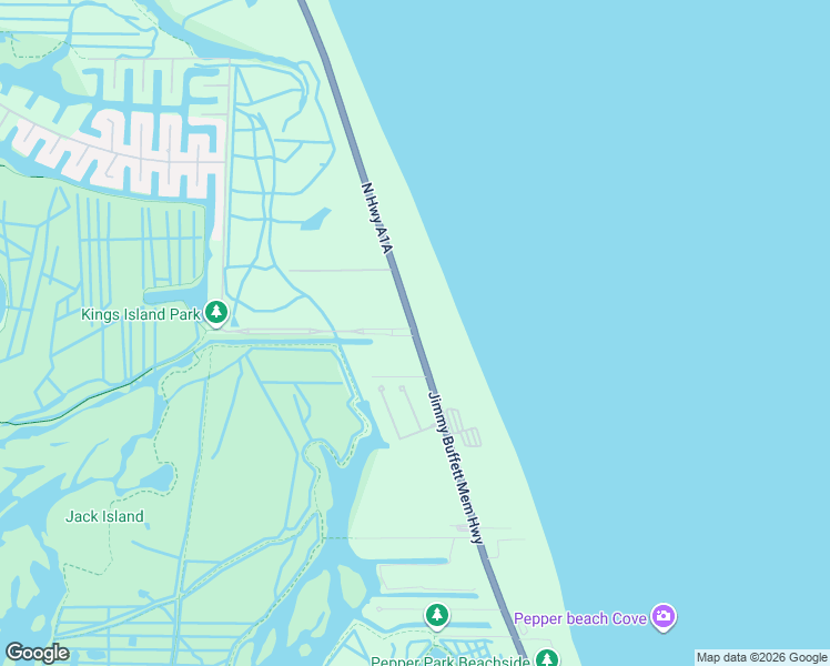 map of restaurants, bars, coffee shops, grocery stores, and more near 4100 Florida A1A in Fort Pierce