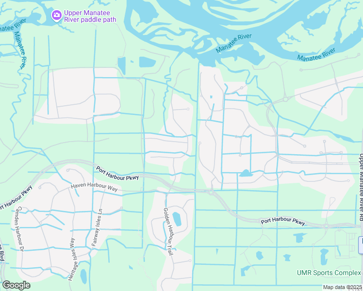 map of restaurants, bars, coffee shops, grocery stores, and more near 311 River Enclave Court in Bradenton