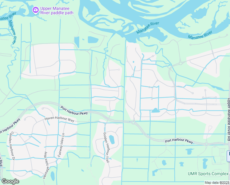 map of restaurants, bars, coffee shops, grocery stores, and more near 311 River Enclave Court in Bradenton