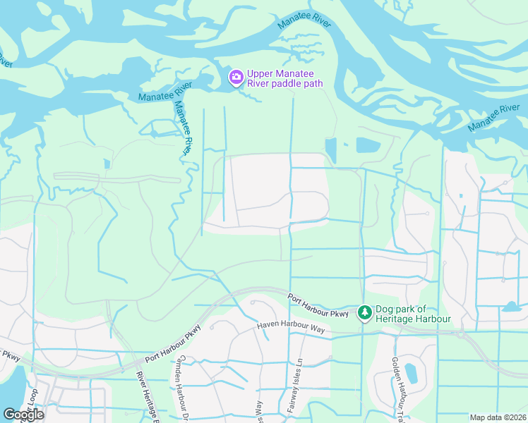 map of restaurants, bars, coffee shops, grocery stores, and more near 8819 River Preserve Drive in Bradenton