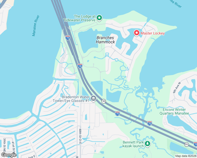 map of restaurants, bars, coffee shops, grocery stores, and more near 910 Riverscape Street in Bradenton