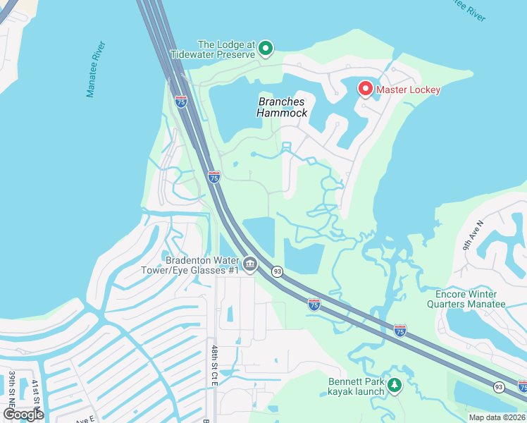 map of restaurants, bars, coffee shops, grocery stores, and more near 910 Riverscape Street in Bradenton