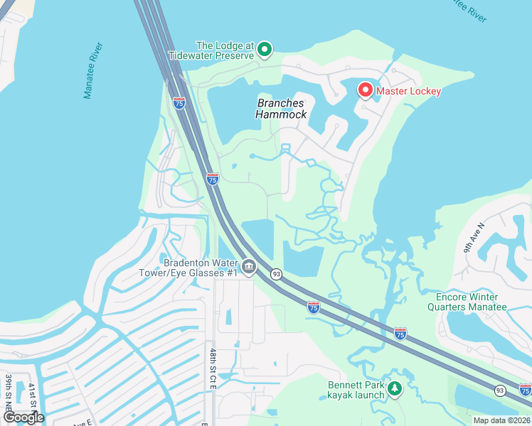 map of restaurants, bars, coffee shops, grocery stores, and more near 910 Riverscape Street in Bradenton