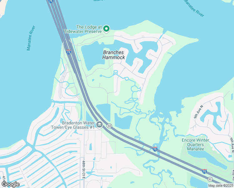 map of restaurants, bars, coffee shops, grocery stores, and more near 918 Preservation Street in Bradenton