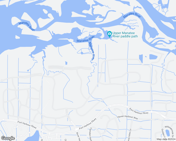 map of restaurants, bars, coffee shops, grocery stores, and more near 7315 River Hammock Drive in Bradenton