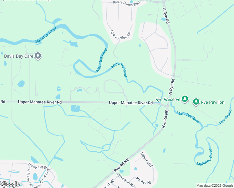 map of restaurants, bars, coffee shops, grocery stores, and more near 1065 River Wind Circle in Bradenton