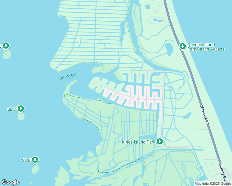 map of restaurants, bars, coffee shops, grocery stores, and more near 117 Queen Elizabeth Court in Fort Pierce