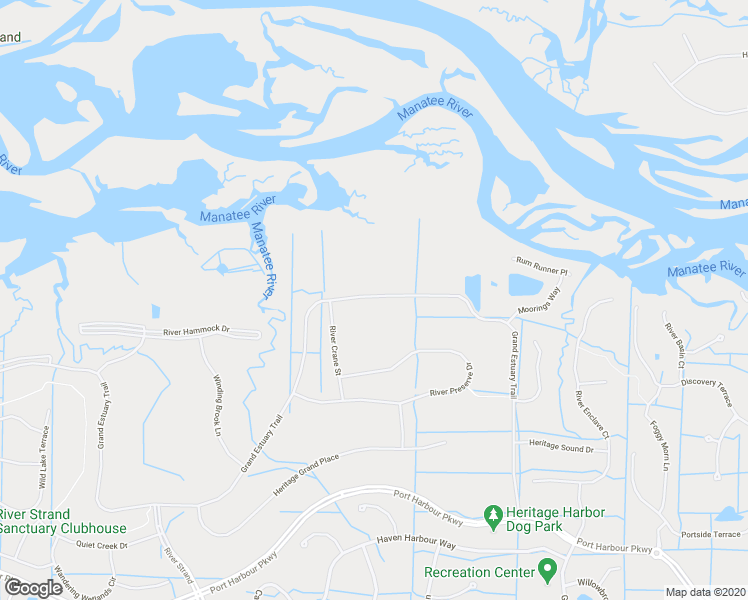 map of restaurants, bars, coffee shops, grocery stores, and more near 8008 Grand Estuary Trail in Bradenton