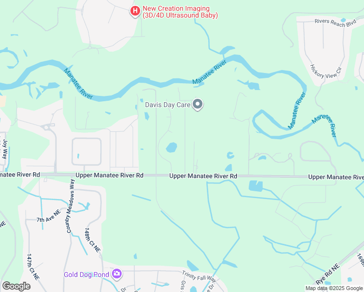 map of restaurants, bars, coffee shops, grocery stores, and more near 1008 Hagle Park Road in Bradenton