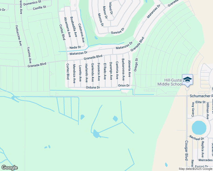 map of restaurants, bars, coffee shops, grocery stores, and more near 3802 El Rado Avenue in Sebring