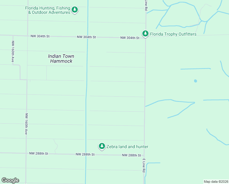map of restaurants, bars, coffee shops, grocery stores, and more near 14825 Northwest 296th Street in Okeechobee