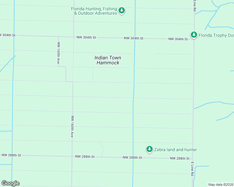 map of restaurants, bars, coffee shops, grocery stores, and more near 15422 Northwest 296th Street in Okeechobee