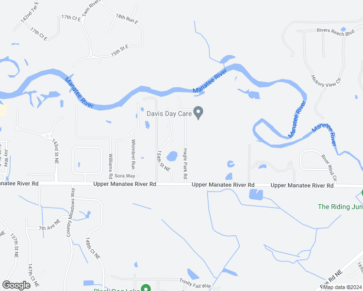 map of restaurants, bars, coffee shops, grocery stores, and more near 1008 Hagle Park Road in Bradenton
