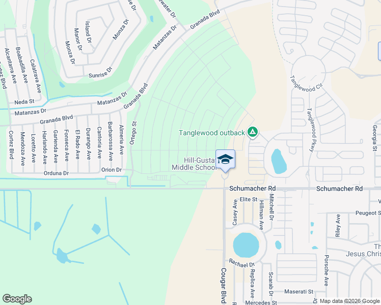 map of restaurants, bars, coffee shops, grocery stores, and more near 5203 Coruna Avenue in Sebring