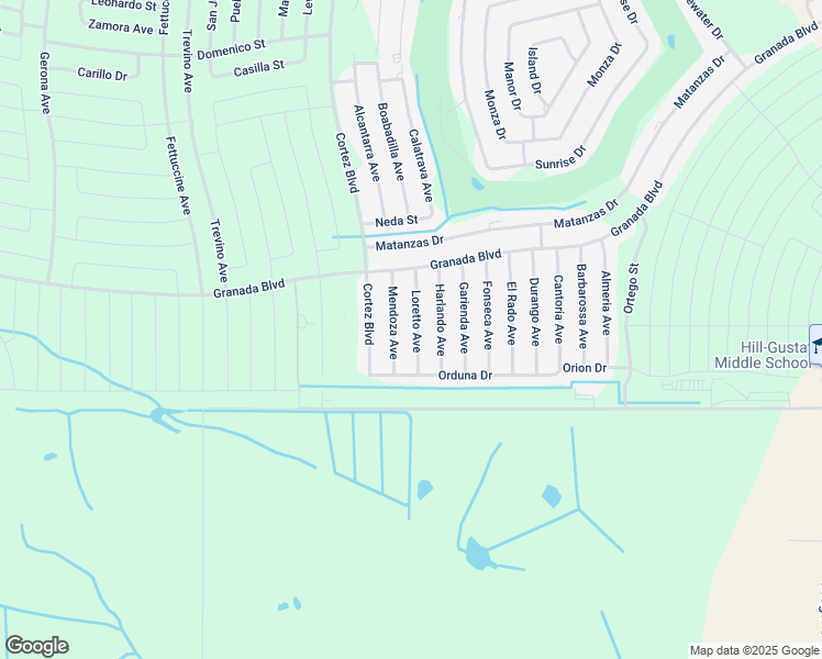 map of restaurants, bars, coffee shops, grocery stores, and more near 4007 Loretto Avenue in Sebring