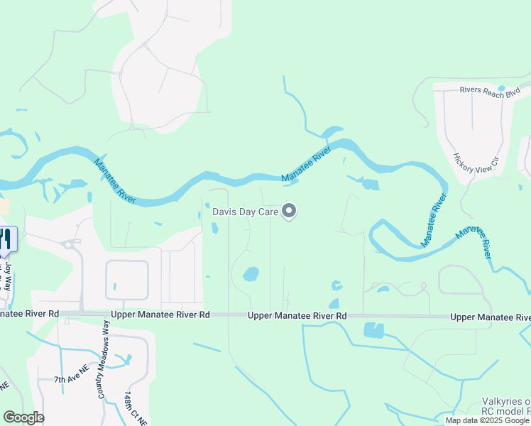 map of restaurants, bars, coffee shops, grocery stores, and more near 1208 Hagle Park Road in Bradenton