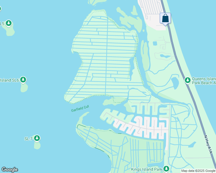 map of restaurants, bars, coffee shops, grocery stores, and more near Unnamed Road in Fort Pierce