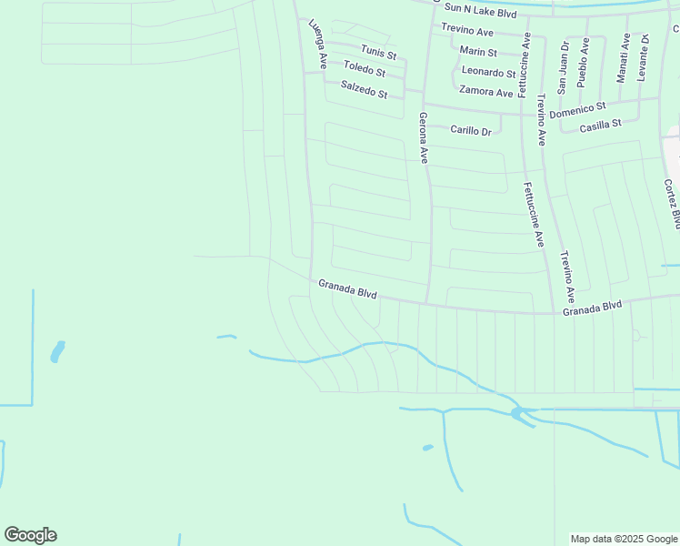 map of restaurants, bars, coffee shops, grocery stores, and more near 8725 Alacante Street in Sebring