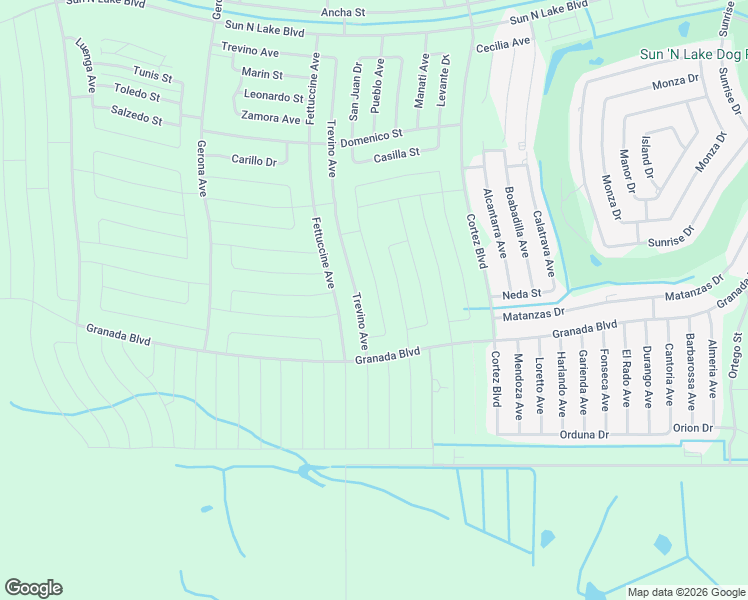 map of restaurants, bars, coffee shops, grocery stores, and more near 4401 Trevino Avenue in Sebring