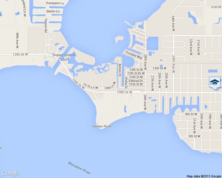 map of restaurants, bars, coffee shops, grocery stores, and more near 3307 10th Lane West in Palmetto
