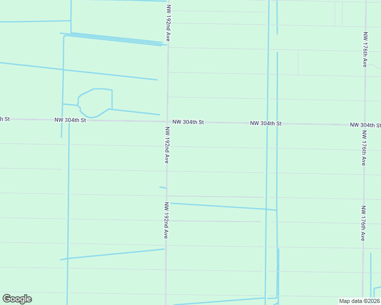map of restaurants, bars, coffee shops, grocery stores, and more near 19046 Northwest 302 in Okeechobee