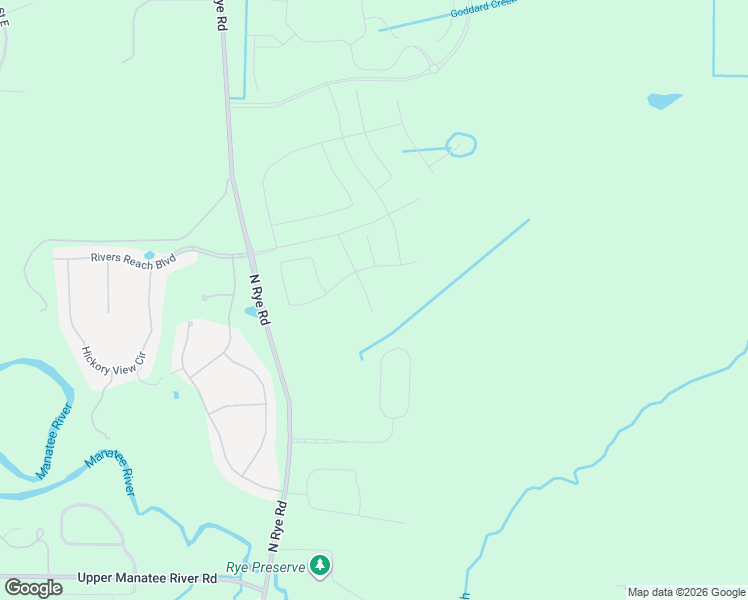 map of restaurants, bars, coffee shops, grocery stores, and more near 1338 Orchardgrass Circle in Parrish