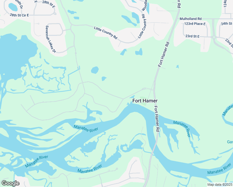 map of restaurants, bars, coffee shops, grocery stores, and more near 11826 River Shores Trail in Parrish