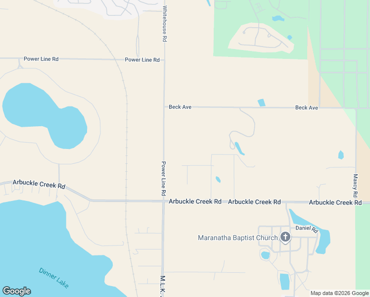 map of restaurants, bars, coffee shops, grocery stores, and more near 3358 Power Line Road in Sebring
