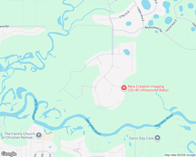 map of restaurants, bars, coffee shops, grocery stores, and more near 1721 Twin Rivers Trail in Parrish