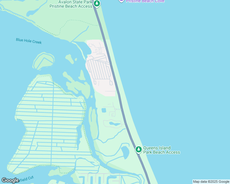 map of restaurants, bars, coffee shops, grocery stores, and more near 5061 North Highway A1A in Fort Pierce