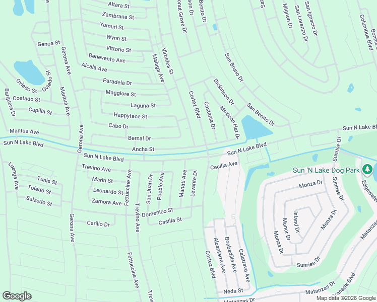 map of restaurants, bars, coffee shops, grocery stores, and more near 7239 Bernal Drive in Sebring