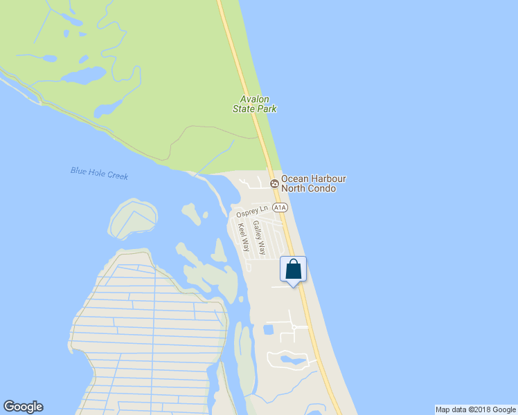map of restaurants, bars, coffee shops, grocery stores, and more near 860 Osprey Lane in Fort Pierce