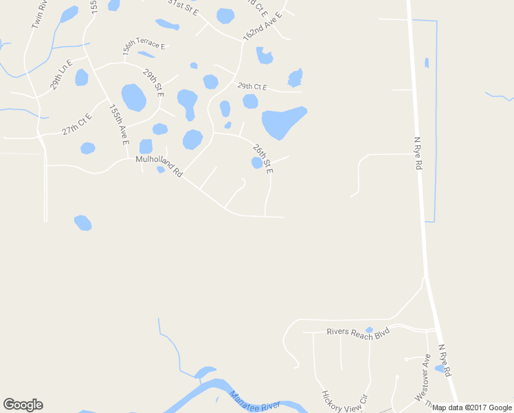 map of restaurants, bars, coffee shops, grocery stores, and more near 16335 26th Street East in Parrish