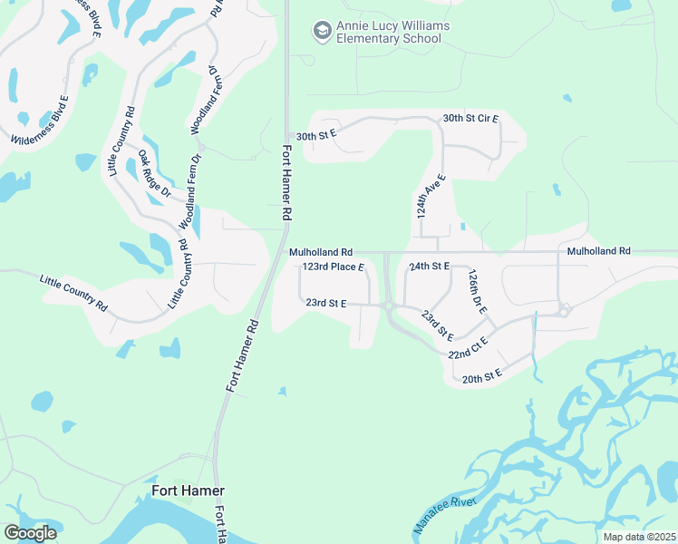 map of restaurants, bars, coffee shops, grocery stores, and more near 2339 123rd Place East in Parrish