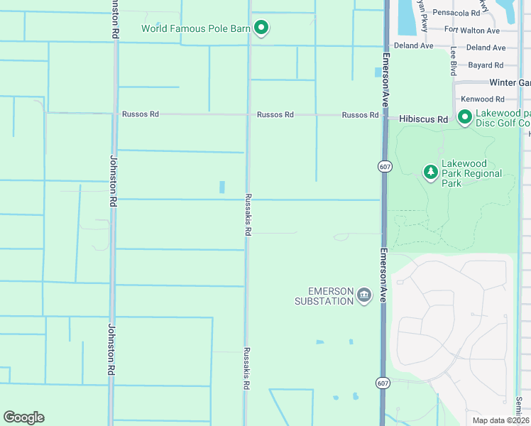 map of restaurants, bars, coffee shops, grocery stores, and more near 5790 Russakis Road in Fort Pierce