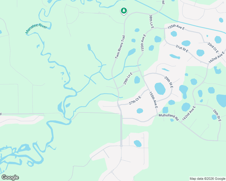 map of restaurants, bars, coffee shops, grocery stores, and more near 15309 29th Lane East in Parrish