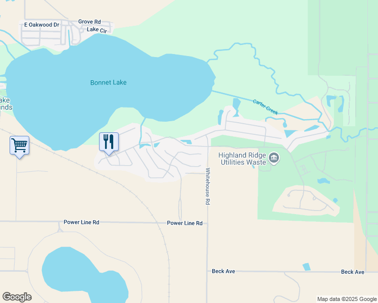 map of restaurants, bars, coffee shops, grocery stores, and more near 3111 Oakmont Drive in Avon Park