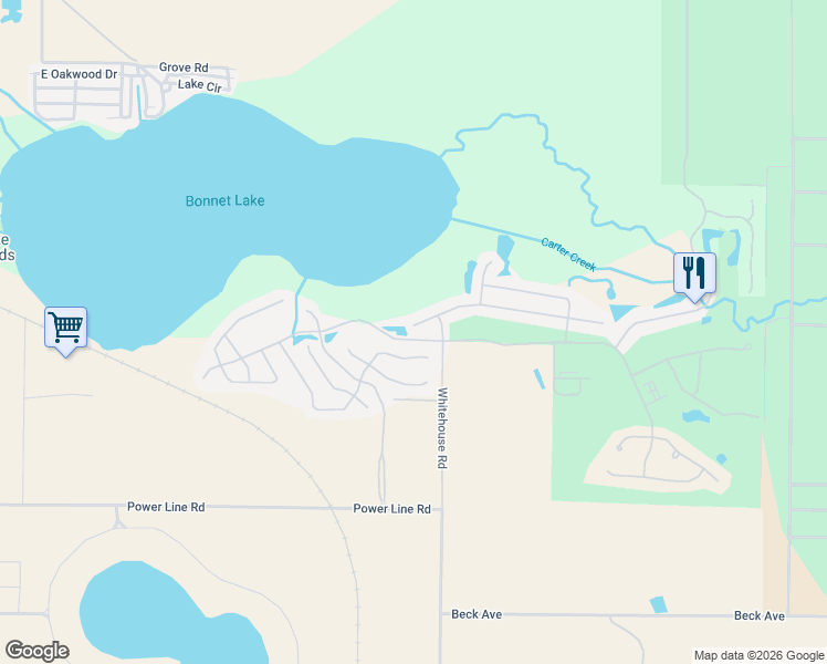 map of restaurants, bars, coffee shops, grocery stores, and more near 3129 Oakmont Drive in Avon Park