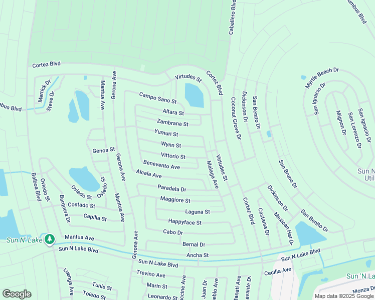 map of restaurants, bars, coffee shops, grocery stores, and more near 7723 Wynn Street in Sebring
