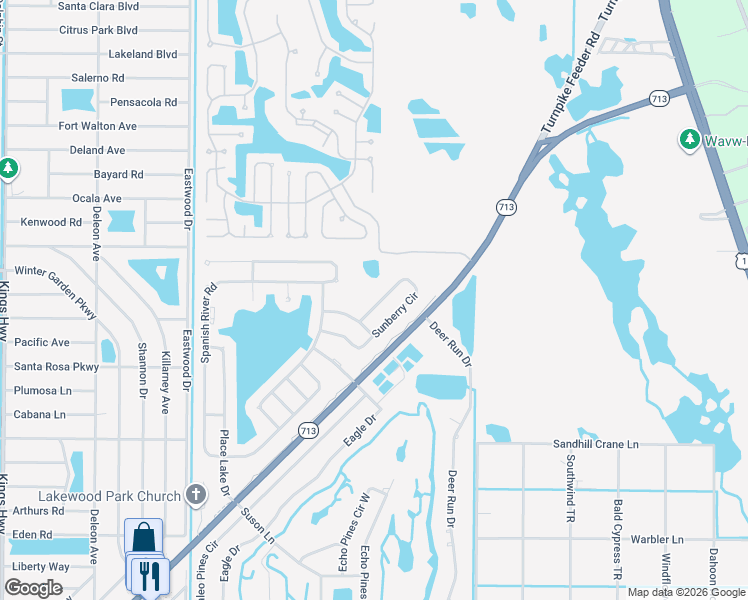 map of restaurants, bars, coffee shops, grocery stores, and more near 5647 Sunberry Circle in Fort Pierce
