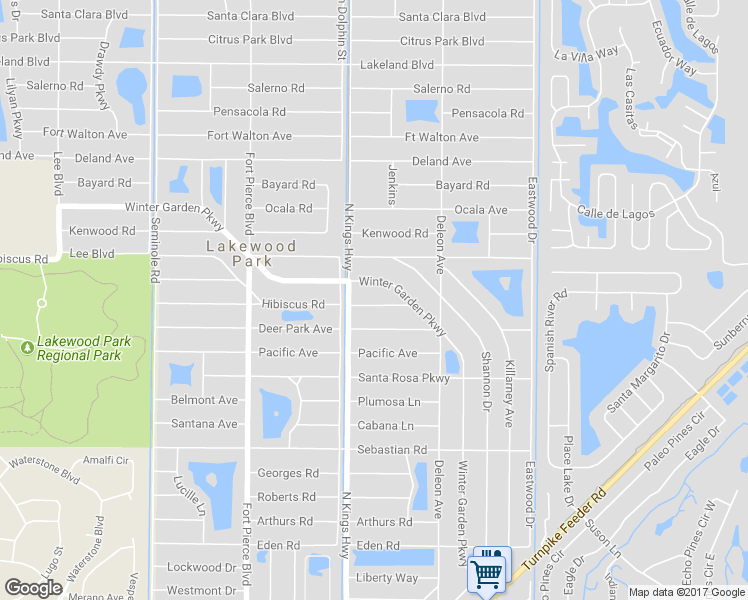map of restaurants, bars, coffee shops, grocery stores, and more near 7104 Hibiscus Road in Fort Pierce