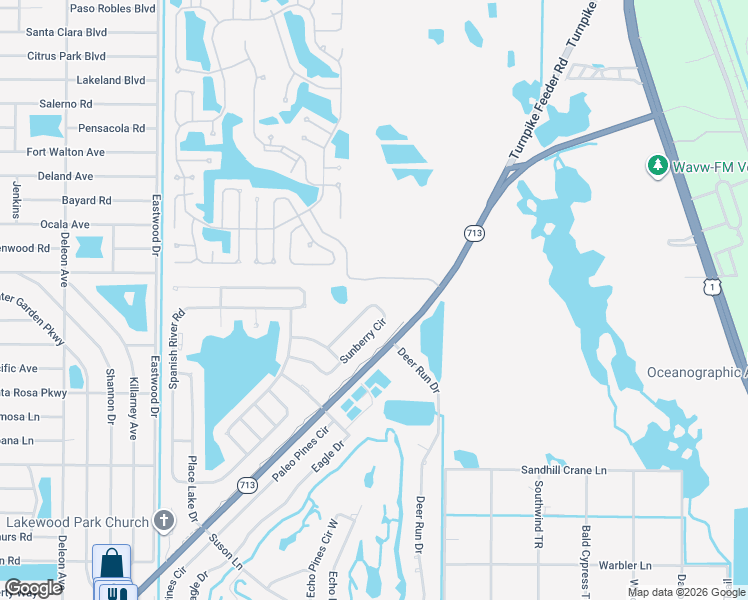 map of restaurants, bars, coffee shops, grocery stores, and more near 5703 Sunberry Circle in Fort Pierce