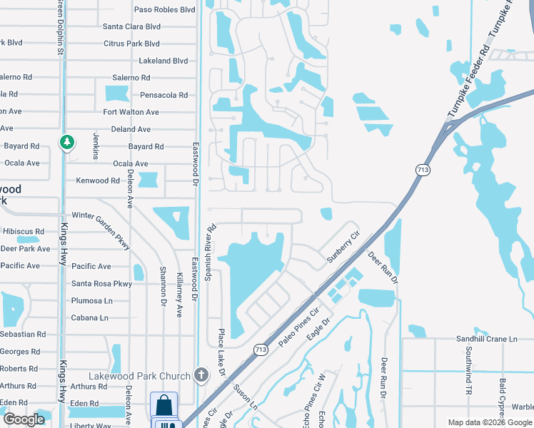 map of restaurants, bars, coffee shops, grocery stores, and more near 5916 Spanish River Road in Fort Pierce
