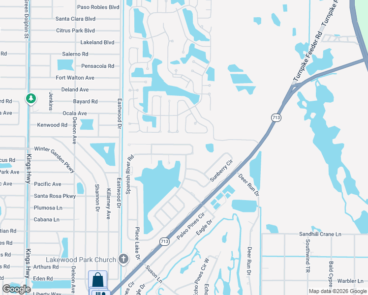 map of restaurants, bars, coffee shops, grocery stores, and more near 5948 Spanish River Road in Fort Pierce