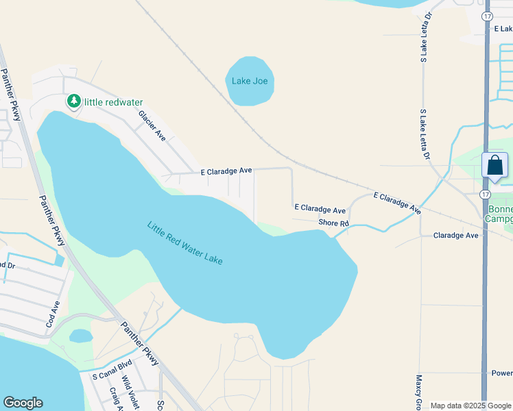 map of restaurants, bars, coffee shops, grocery stores, and more near 3224-3298 Redwater Drive in Avon Park