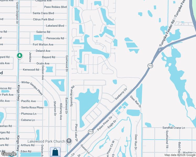 map of restaurants, bars, coffee shops, grocery stores, and more near 6004 Spring Lake Terrace in Fort Pierce