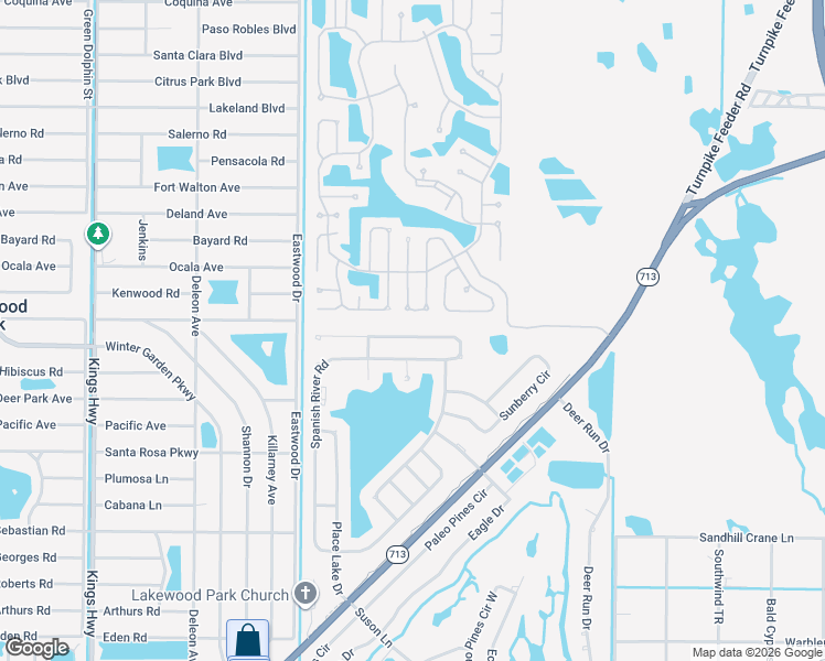 map of restaurants, bars, coffee shops, grocery stores, and more near 32 San Roberto in Fort Pierce