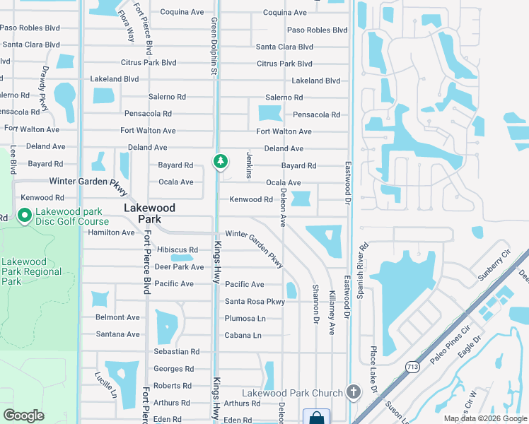 map of restaurants, bars, coffee shops, grocery stores, and more near 7002 Donlon Road in Fort Pierce