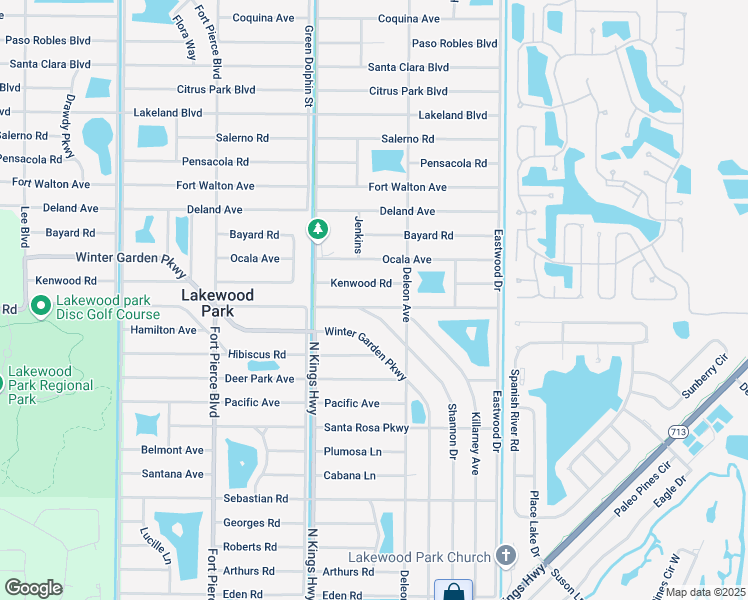 map of restaurants, bars, coffee shops, grocery stores, and more near 7004 Donlon Road in Fort Pierce